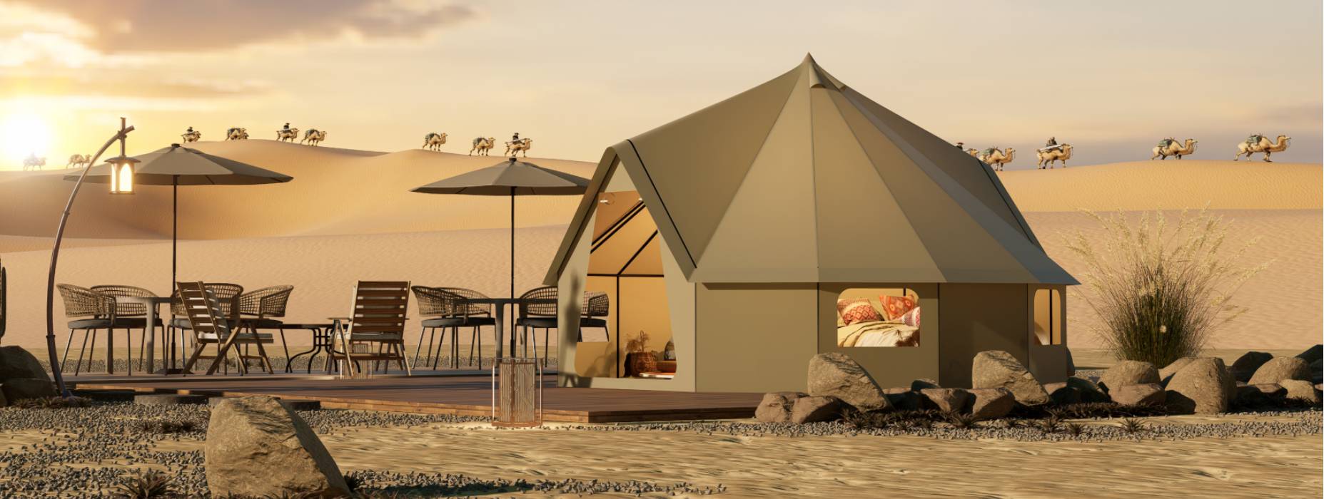 保定露营酒店帐篷产品